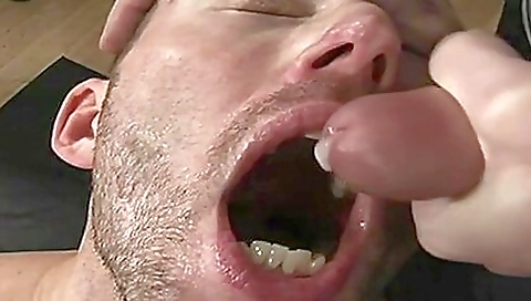 Cute youngrop spreads out of a puppy