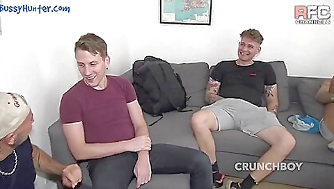 Tranny and dildo fucking michael in the kitchen