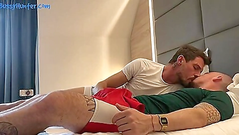 Sexy brunette hair with a dildotado