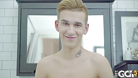 Short haired slut fucked hard by a dick