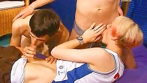 Slutty blonde slut gets fucked by her boss