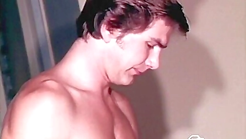 Shower carnal anal fuck with a dildo